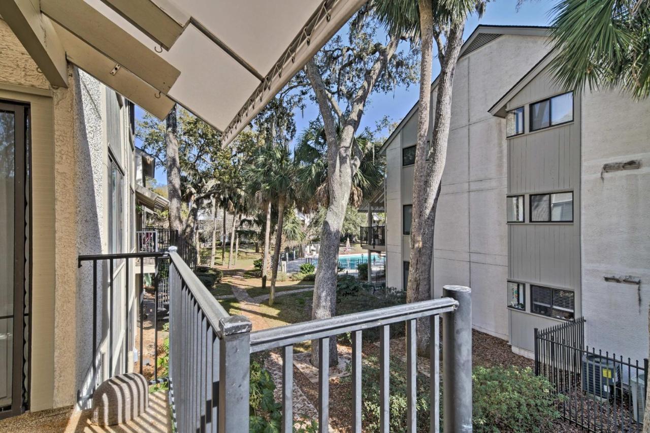 Updated Hilton Head Condo Balcony, Walk To Beach Hilton Head Island Exteriér fotografie